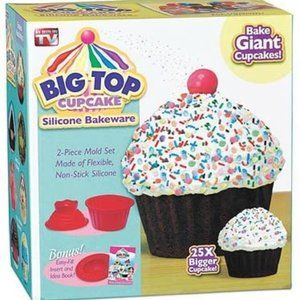 Big Top Cupcake Silicone Mould as seen on TV